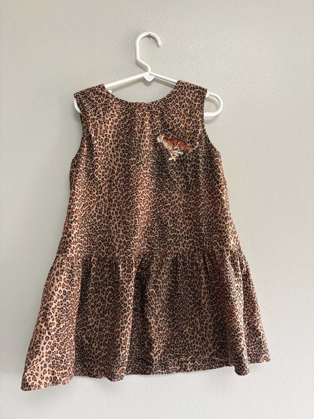 Vintage Handmade  Leopard Print Sleeveless